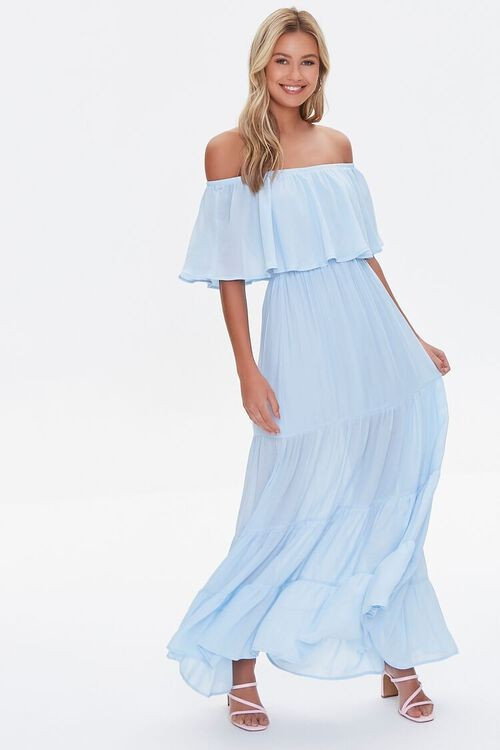 Off-the-Shoulder Maxi Dress | Forever 21 (US)