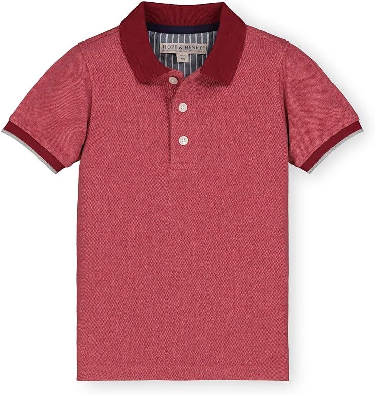 Hope & Henry Boys' Short Sleeve Polo Shirt | Amazon (US)