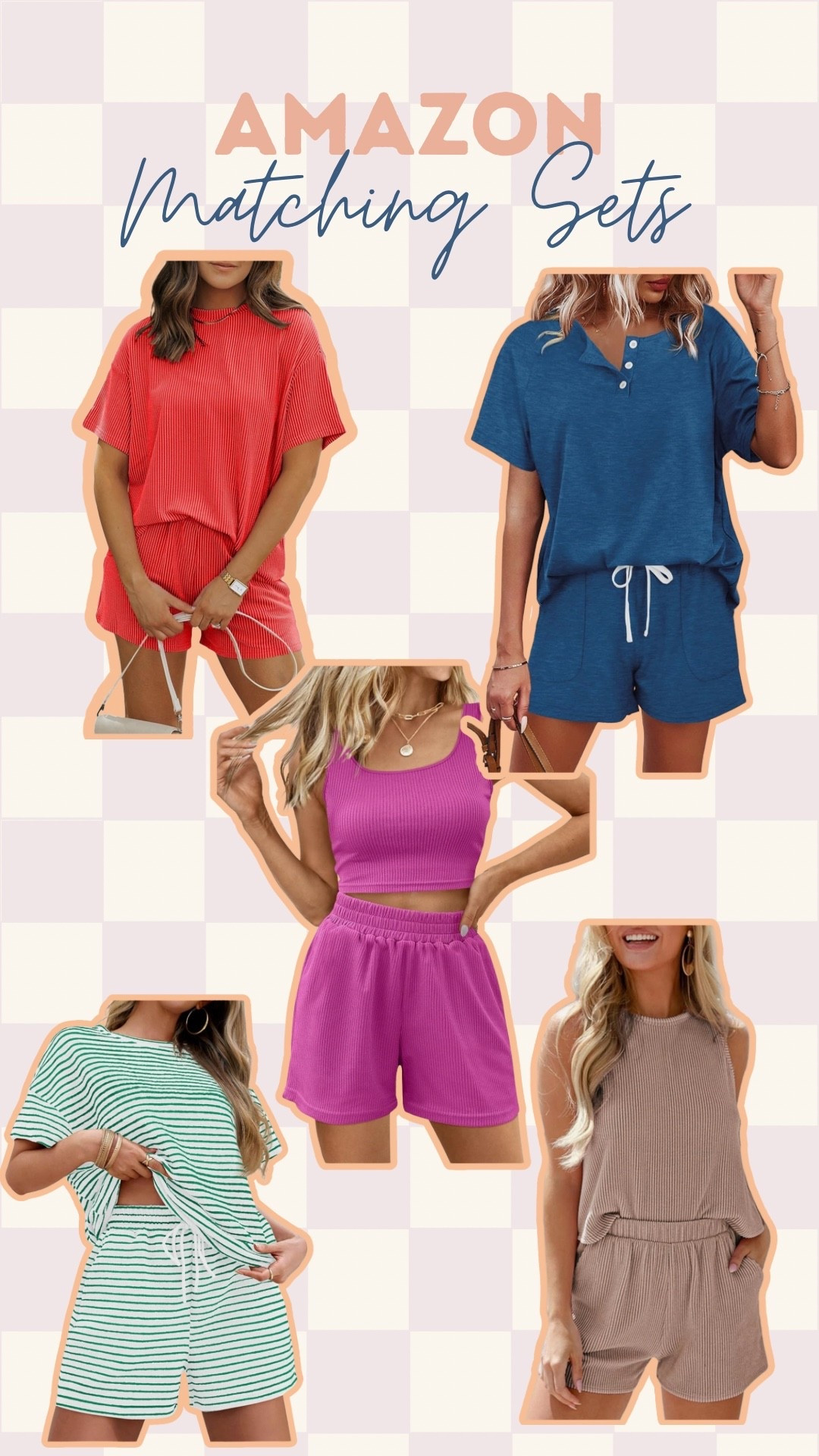 ✨🩷Amazon Matching Sets🙋🏻‍♀️

#LTKStyleTip #LTKSeasonal #LTKMidsize