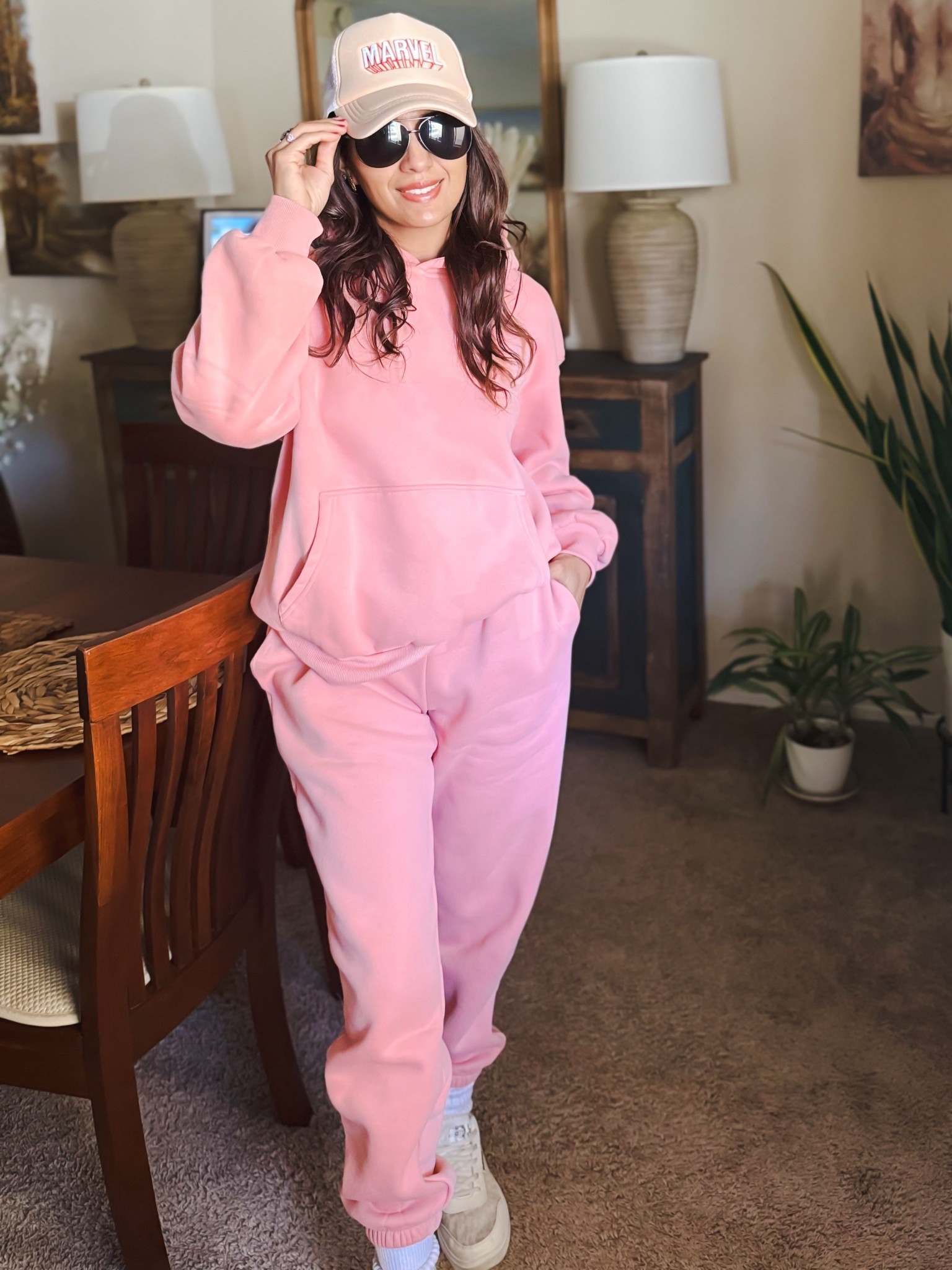 Living in this 2-piece hoodie + jogger tracksuit lately — the comfiest oversized Y2K vibe ever! 😍 Perfect for school drop-offs, errands, cozy days at home, or styled up with sneakers for that effortless cool-girl look. It’s soft, oversized, and SO flattering. Obsessed! ✨
Size XS

2 piece outfit, hoodie set, oversized sweatshirt, jogger set, y2k tracksuit, comfy lounge set, cozy matching set, fall athleisure outfit, trendy loungewear, casual outfit ideas, mom style outfit, everyday outfit set, soft sweatsuit, amazon tracksuit, viral loungewear set, matching hoodie and joggers, comfy travel outfit, women’s 2 piece set, y2k comfy style


#LTKdayinmylife #LTKActive #LTKootd