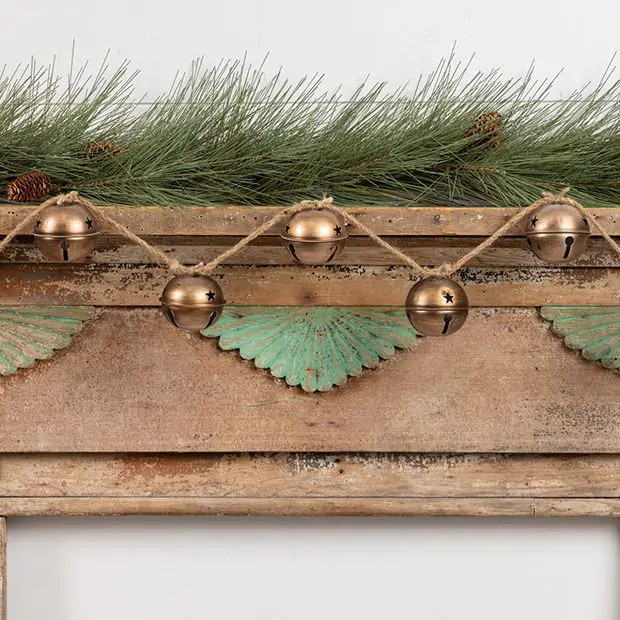 Jingle Bell Rope Garland | Antique Farm House
