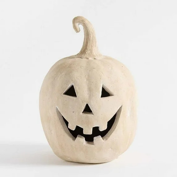 Hallowmas Handcrafted Jack-O'-Lantern - Artisanal Halloween Decor with Hand-Carved Details | Kiln... | Walmart (US)