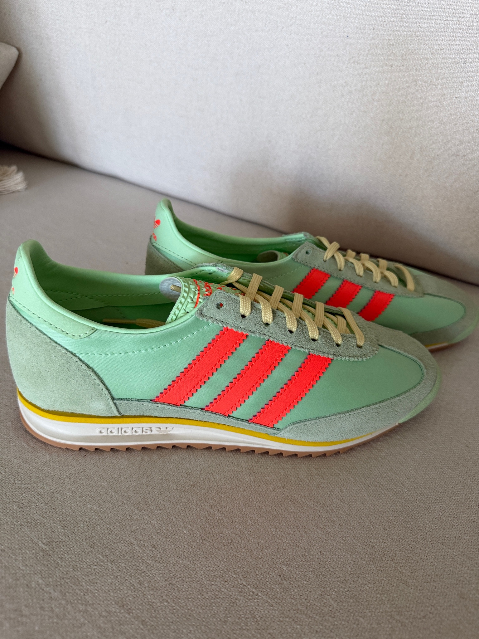 Ok what do we think about these shoes?  Yes or no?! 
#adidas #Sneakers #statementshoe #shoes

#LTKootd #LTKmomlife #LTKOver40