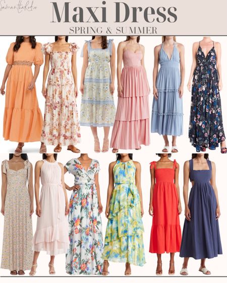 Sale ‼️ Spring and Summer Maxi Dresses!
Maxi dress , long dress , floral dress , vacation dress , vacation outfits , wedding dress , wedding guest dresses , wedding guest outfit , maternity dresses , maternity clothes , maternity outfit , country concert , Nashville outfits 

#LTKwedding #LTKSeasonal #LTKtravel