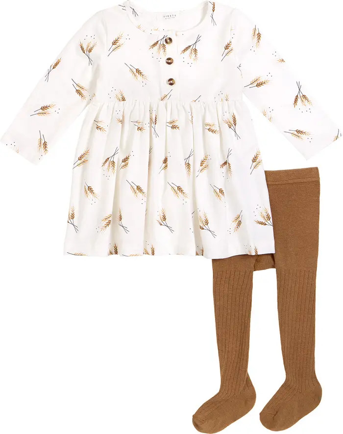 Henley Dress & Tights Set | Nordstrom