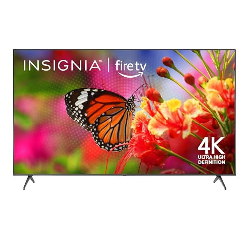 Insignia 85-inch Class F50 Series LED 4K UHD Smart Fire TV with Alexa Voice Remote (NS-85F501NA25) | Amazon (US)