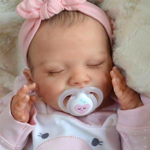 BABESIDE Lifelike Reborn Baby Dolls - 20-Inch Sweet Smile Realistic-Newborn Baby Dolls Full Body Vinyl Sleeping Baby Girl Real Life Baby Dolls with Toy Accessories Gift Set for Kids | Amazon (US)