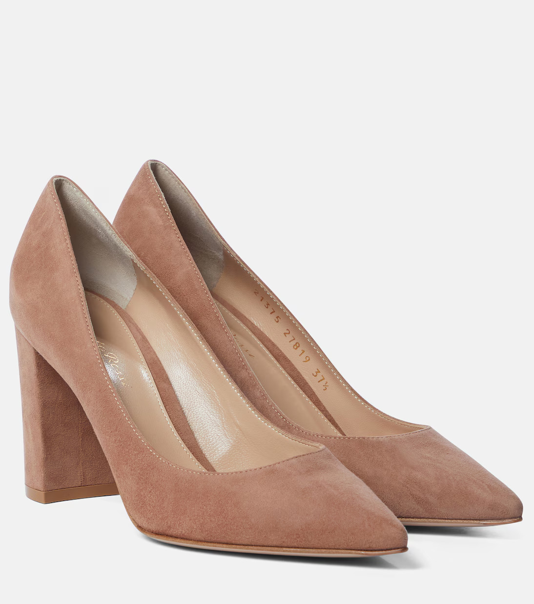 Piper 85 suede pumps | Mytheresa (UK)