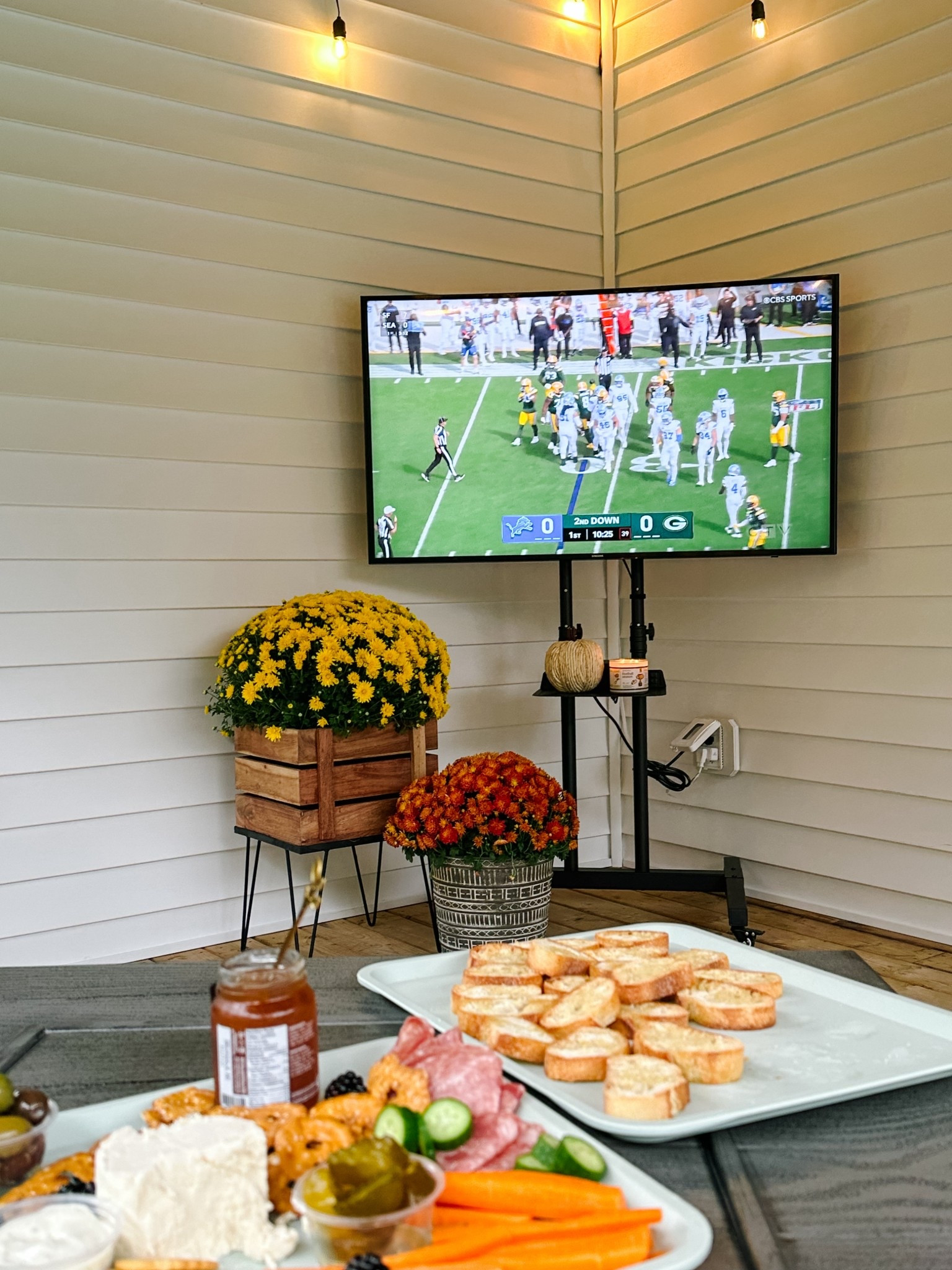 Outdoor tv setup on deck, tv stand for large tv, amazon Canada

#LTKsale #LTKcasa #LTKcanada