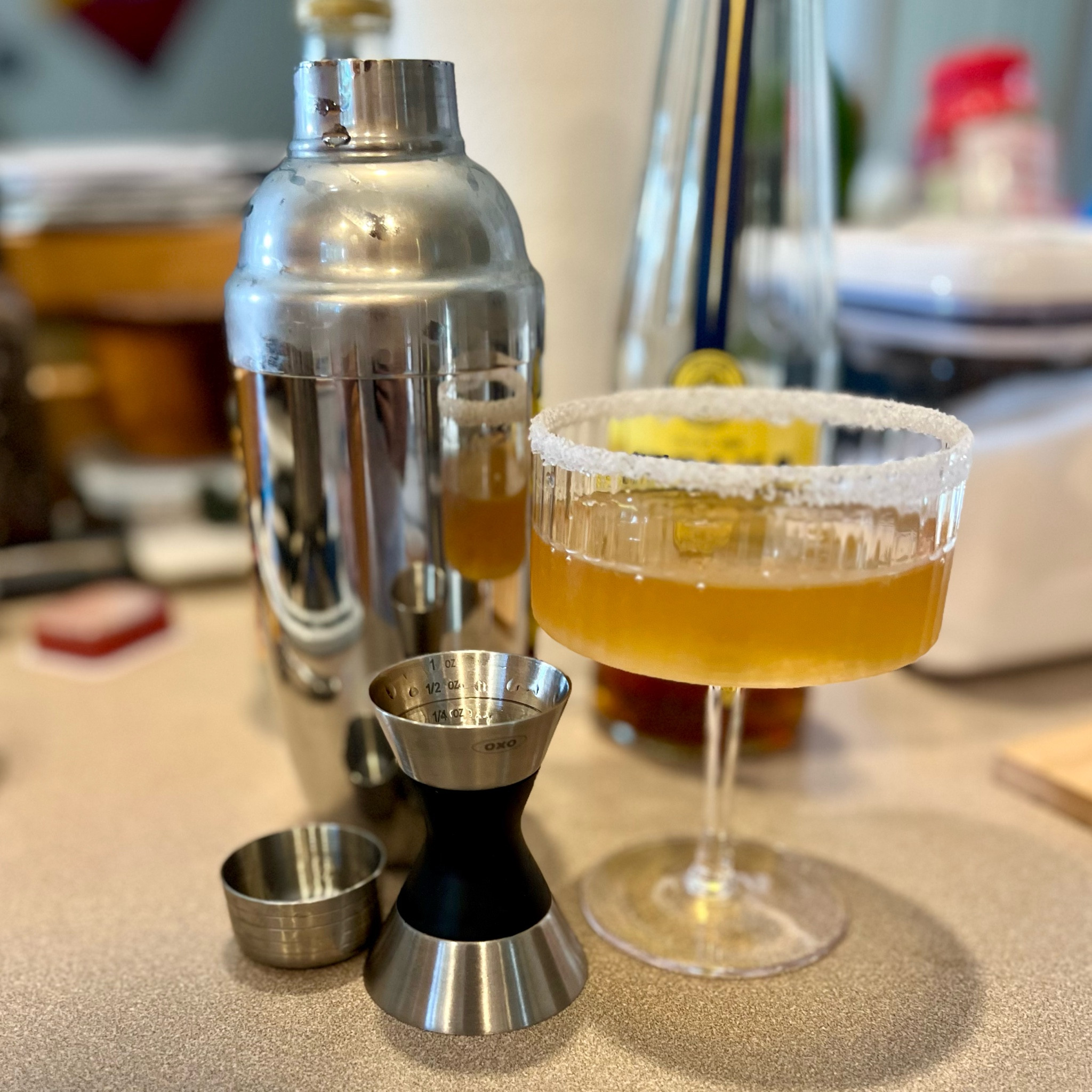 Daily Favorites:  I’m a sucker for beautiful bar ware.  First, this gorgeous fluted coupe is stunning (and affordable)!  Pair that with a thermal shaker, plus a work horse jigger, and it’ll be the happiest of hours, guaranteed.🍸

#LTKHome #LTKParties #LTKPlusSize