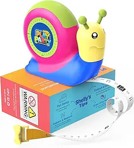 8ft Tape Measure for Kids, STEM Educational Tool with Level, Protractor and Eraser, Retractable S... | Amazon (US)