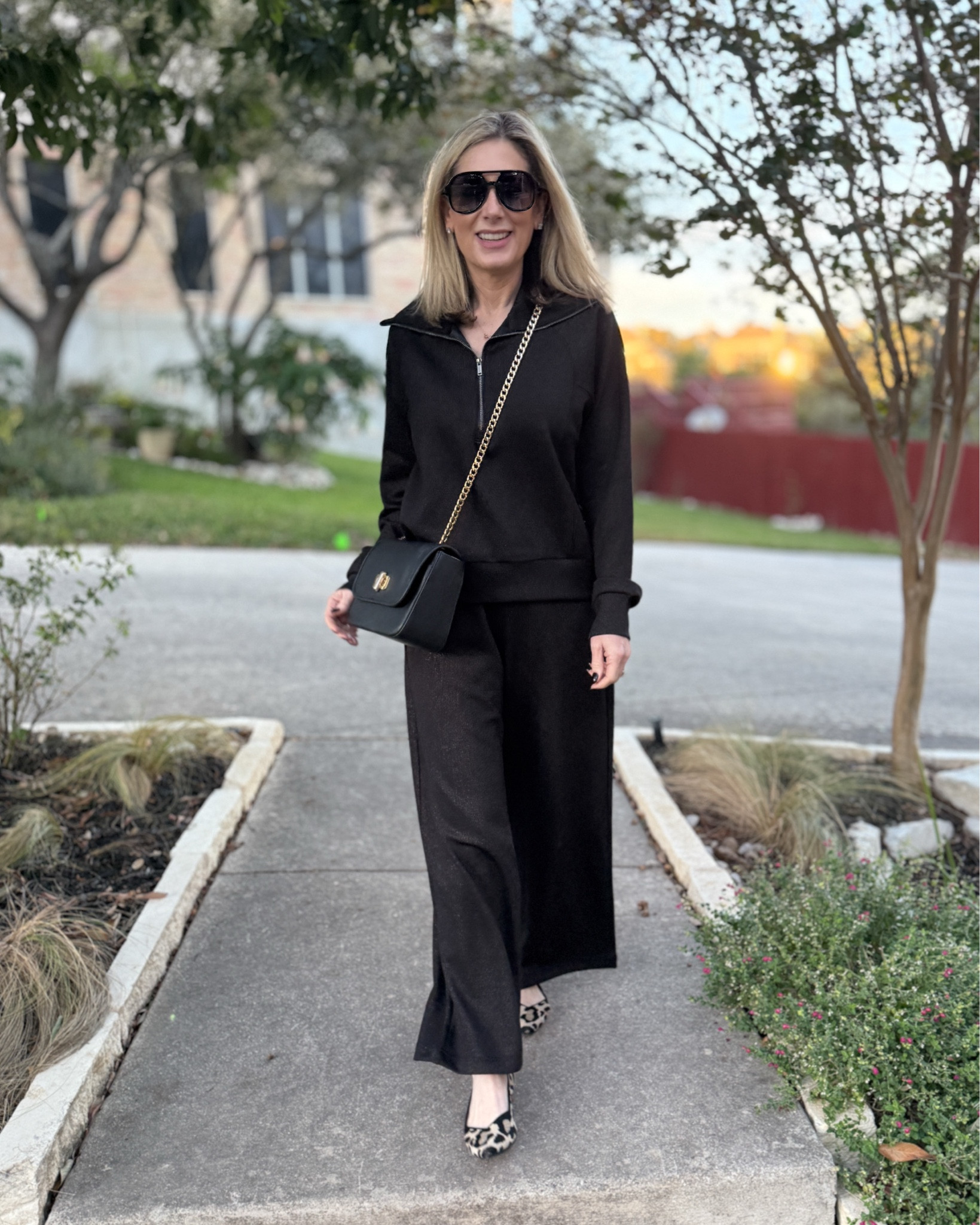 Happy Thanksgiving! I am grateful for so many things-that my family is together today, that we are healthy and happy, and that I have all of you in my life, whether we’ve actually met or virtually. I’m so grateful that you’ve allowed me to keep doing this weird job that I absolutely love for over 14 years. And, since this is an outfit post…I’m grateful that one of my favorite lines of clothing is 30% off this weekend because it’s not the most budget friendly but it is SO comfortable!! In fact, my clothes, shoes and purse are all on sale-get my handbag 20% off with code MARNIE20. Happy Thanksgiving everyone! 🦃

#falloutfit #comfyclothes #traveloutfit #fashionover50 #airessentials #spanx 

#LTKOver40 #LTKCyberWeek #LTKSaleAlert