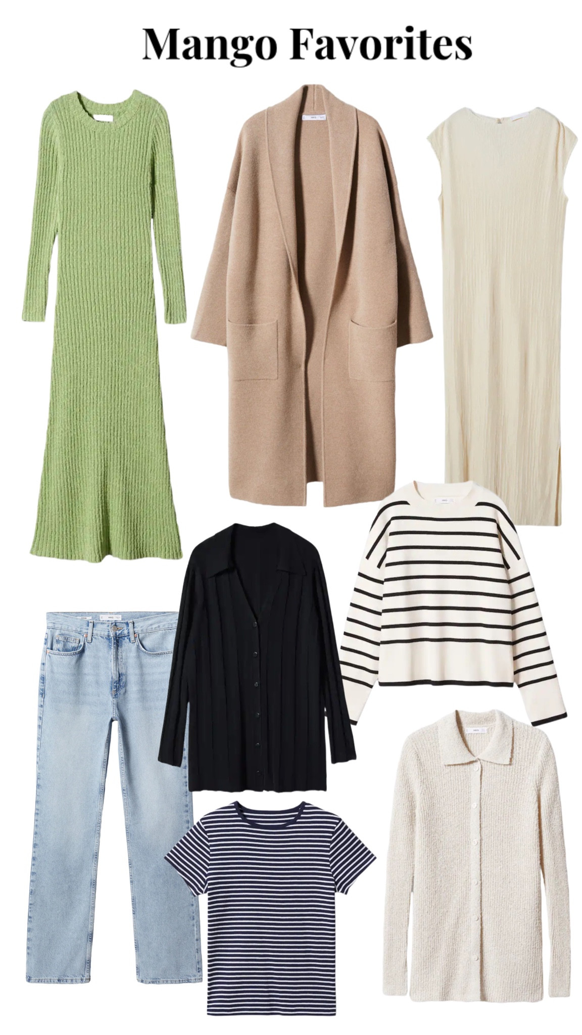 New spring favorites from Mango 
#springfashion
#basics
#springtransition
