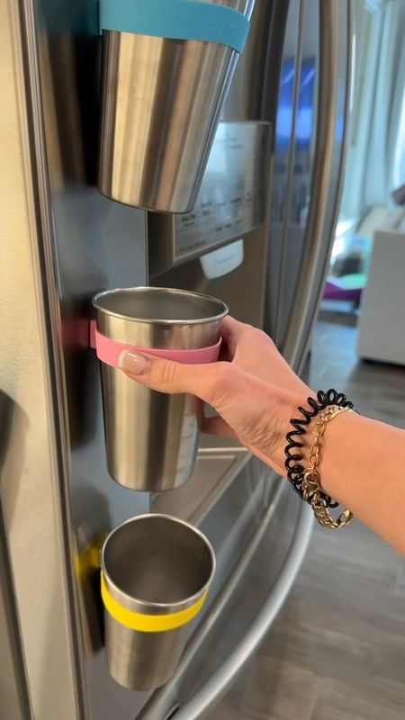 magnetic cups for family magnetic cups for kids refrigerator magnet cups

#LTKGiftGuide