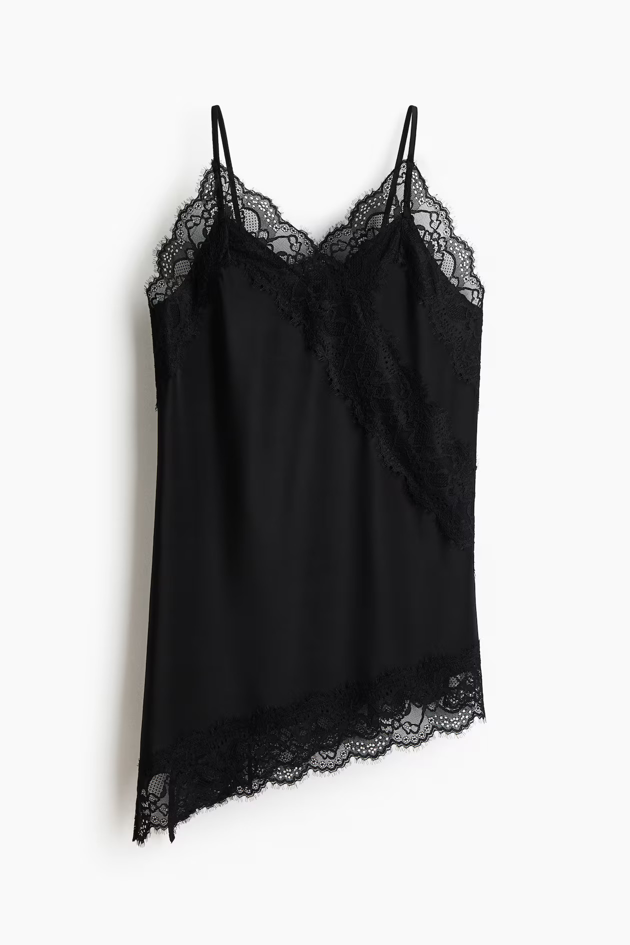 Lace-detail jersey strappy top | H&M (UK, MY, IN, SG, PH, TW, HK)