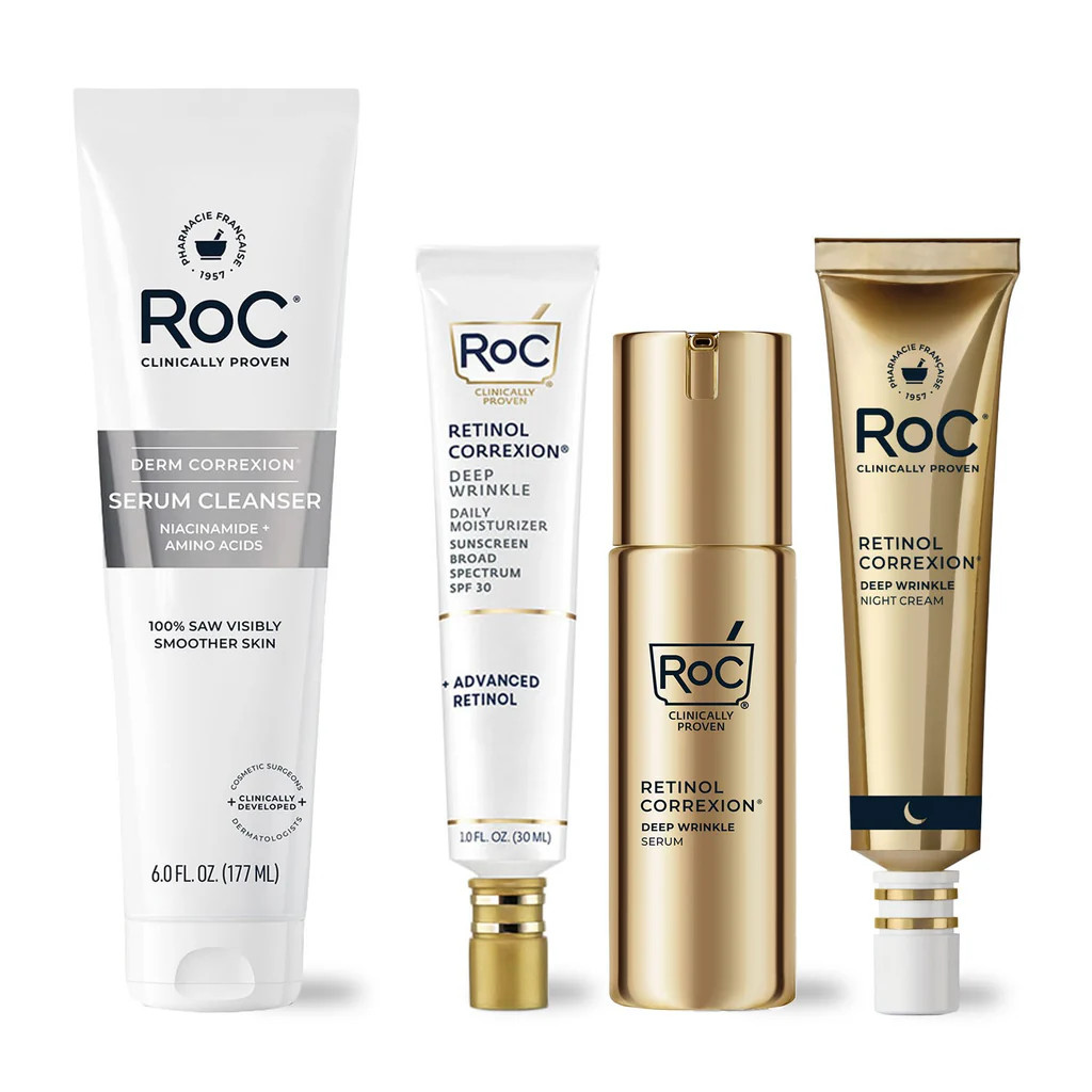 Deep Wrinkle Daily Routine | Roc Skincare