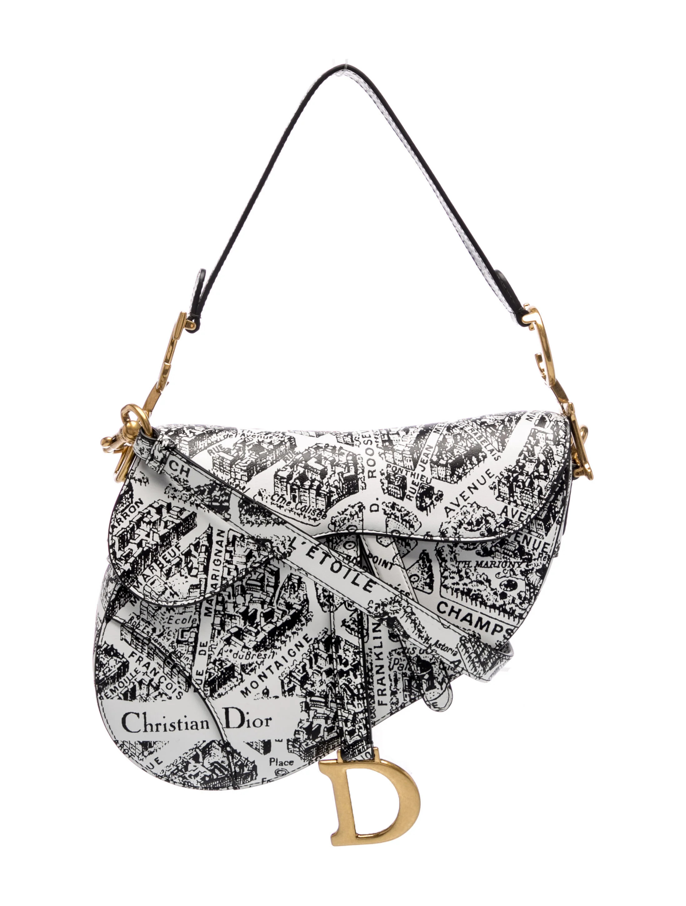 Christian Dior Leather Saddle 2024 - White Shoulder Bags, Handbags - CHR580981 | The RealReal | The RealReal