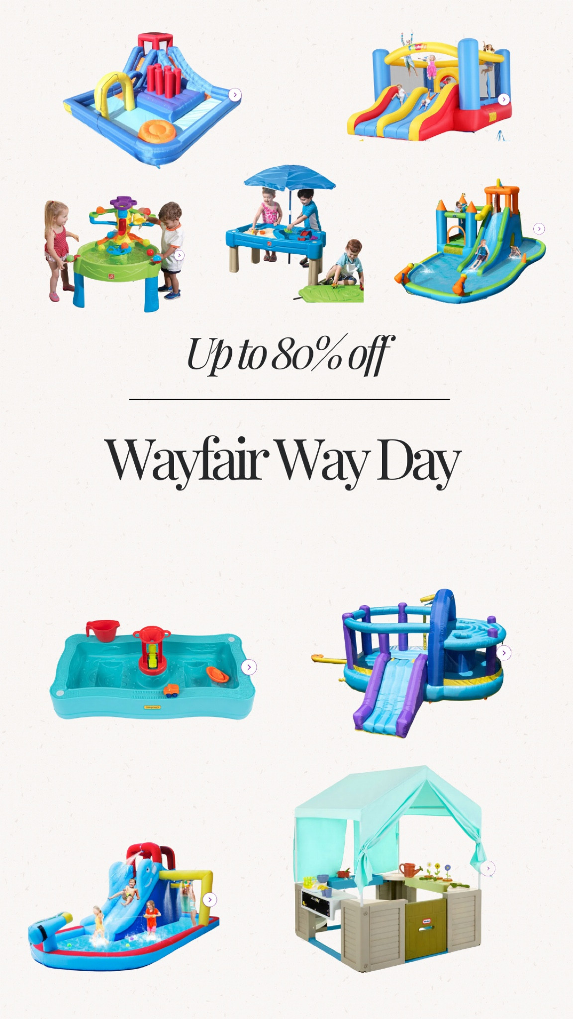 Wayfair Way Day Outdoor Toys for Kids 

#LTKKids #LTKGiftGuide #LTKSwim