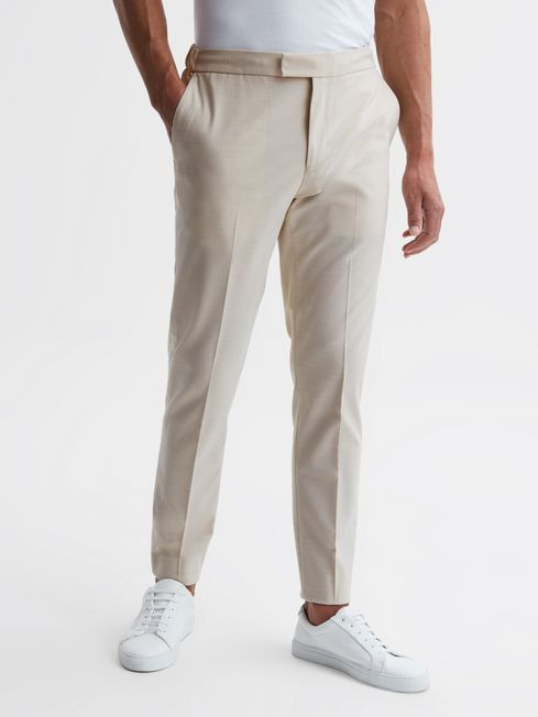 Relaxed Drawstring Trousers | Reiss UK