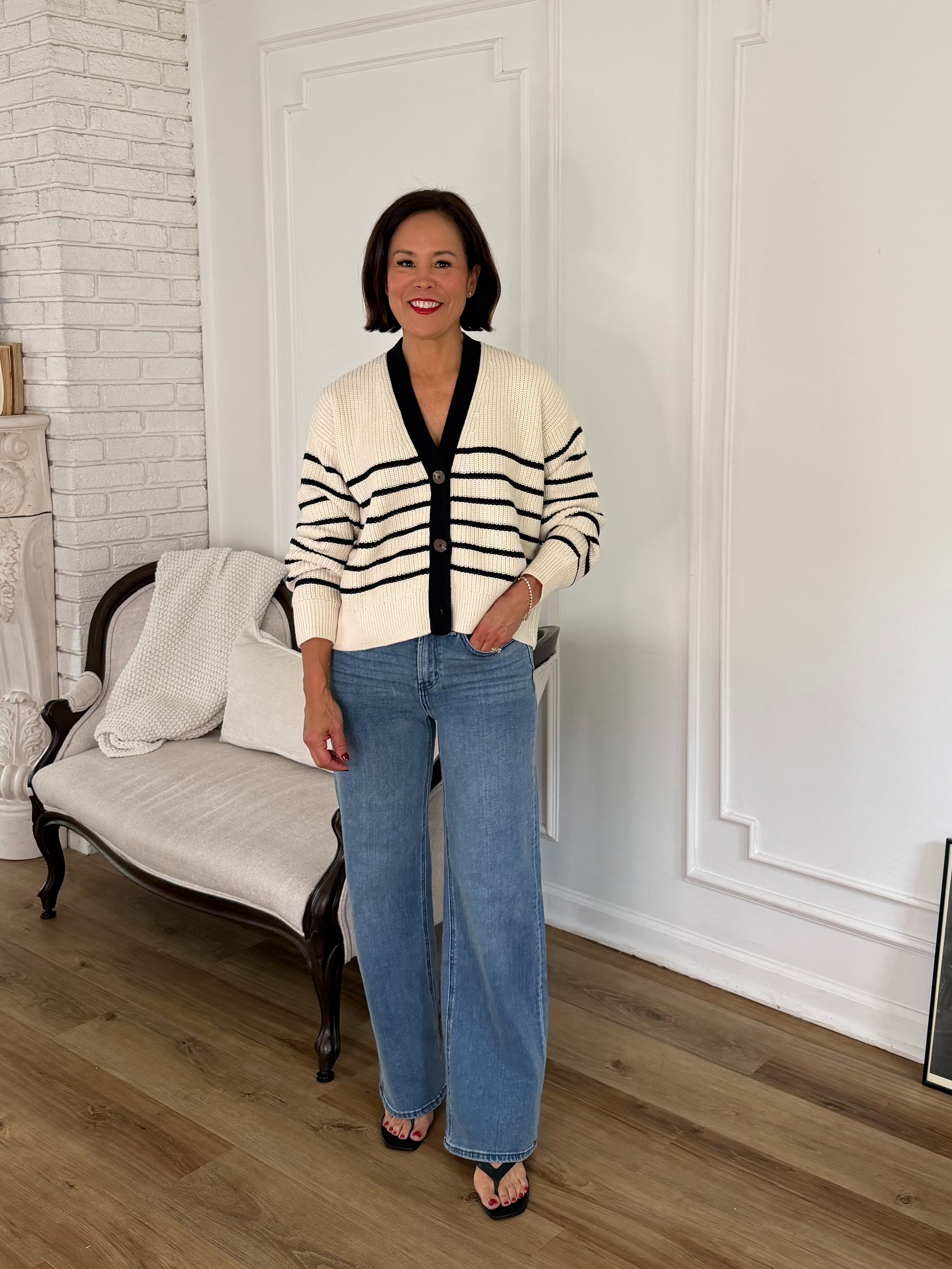 A easy summer look with summer essential pieces. @Quince , #QuincePartner

#LTKootd #LTKSeasonal