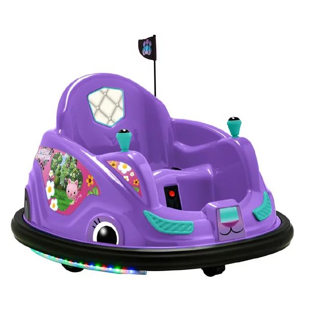 Gabby's Dollhouse 6V Bumper Car, Battery Powered, Electric Ride On by Flybar, With Charger - Walm... | Walmart (US)