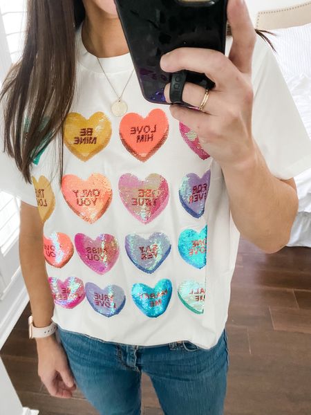 Queen of Sparkles Sweet Hearts tee is back again this year but always goes super quick!! 



#LTKSeasonal #LTKunder100 #LTKFind