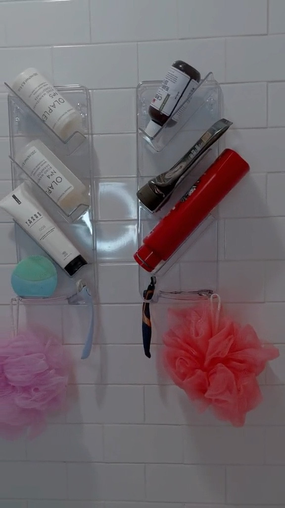 I really hate that I use this spot for products, so found the perfect solution! I love this amazon find for the bathroom! A great design, and no more shacking the bottles because of thr way they lay. Shop this find by going to the link in bio, and going to my tik tok collections! 




#LTKhome #LTKsalealert #LTKFind