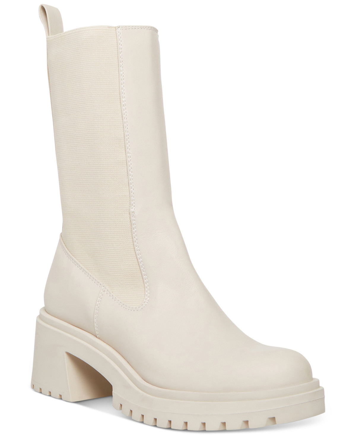 Steve Madden Women's Hesitant Lug-Sole Chelsea Booties | Macys (US)