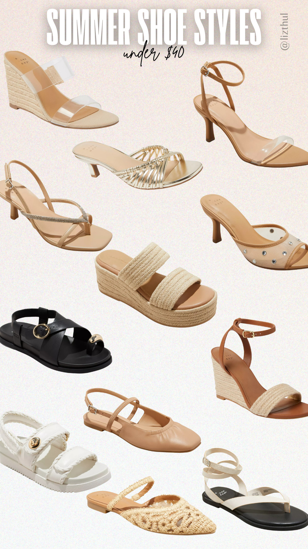 Summer Shoe Styles under $40! 

 #LTKSaleAlert #LTKFindsUnder50