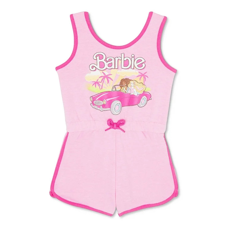 Barbie Toddler Girls Romper, Sizes 12M-5T - Walmart.com | Walmart (US)