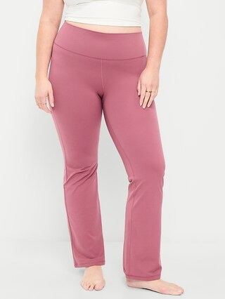 High-Waisted StudioSmooth Flare Leggings | Old Navy (CA)
