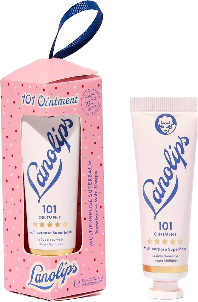 Lanolips The Original 101 Ointment Bauble & Keyring - Limited Edition Holiday Gift Lip Balm - Sto... | Amazon (US)