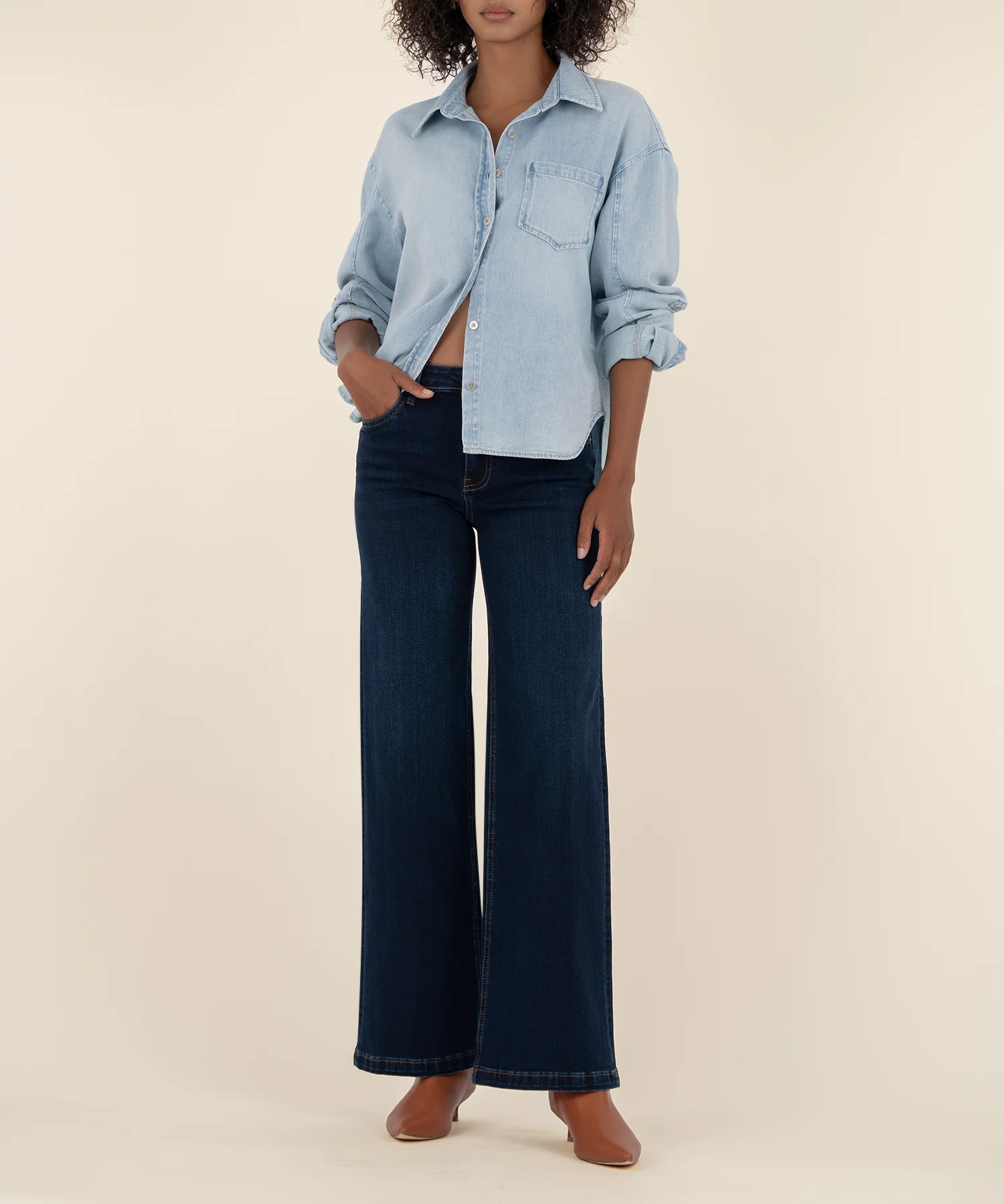 Jean High Rise Wide Leg, Exclusive - Kut from the Kloth | Kut From Kloth