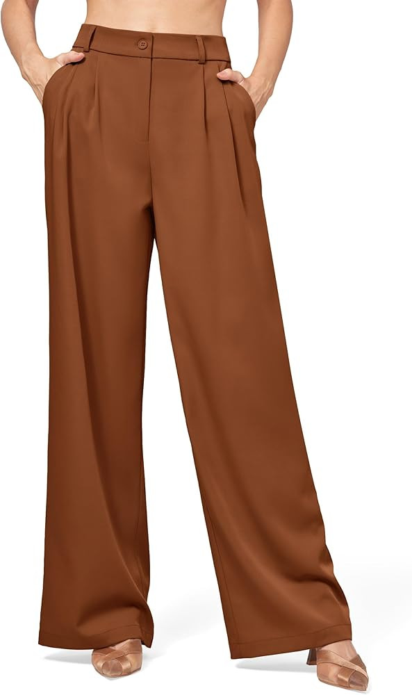 Willit Women's Work Pants Wide Leg Dress Pants High Waisted Casual Slacks Business Office Pants w... | Amazon (US)