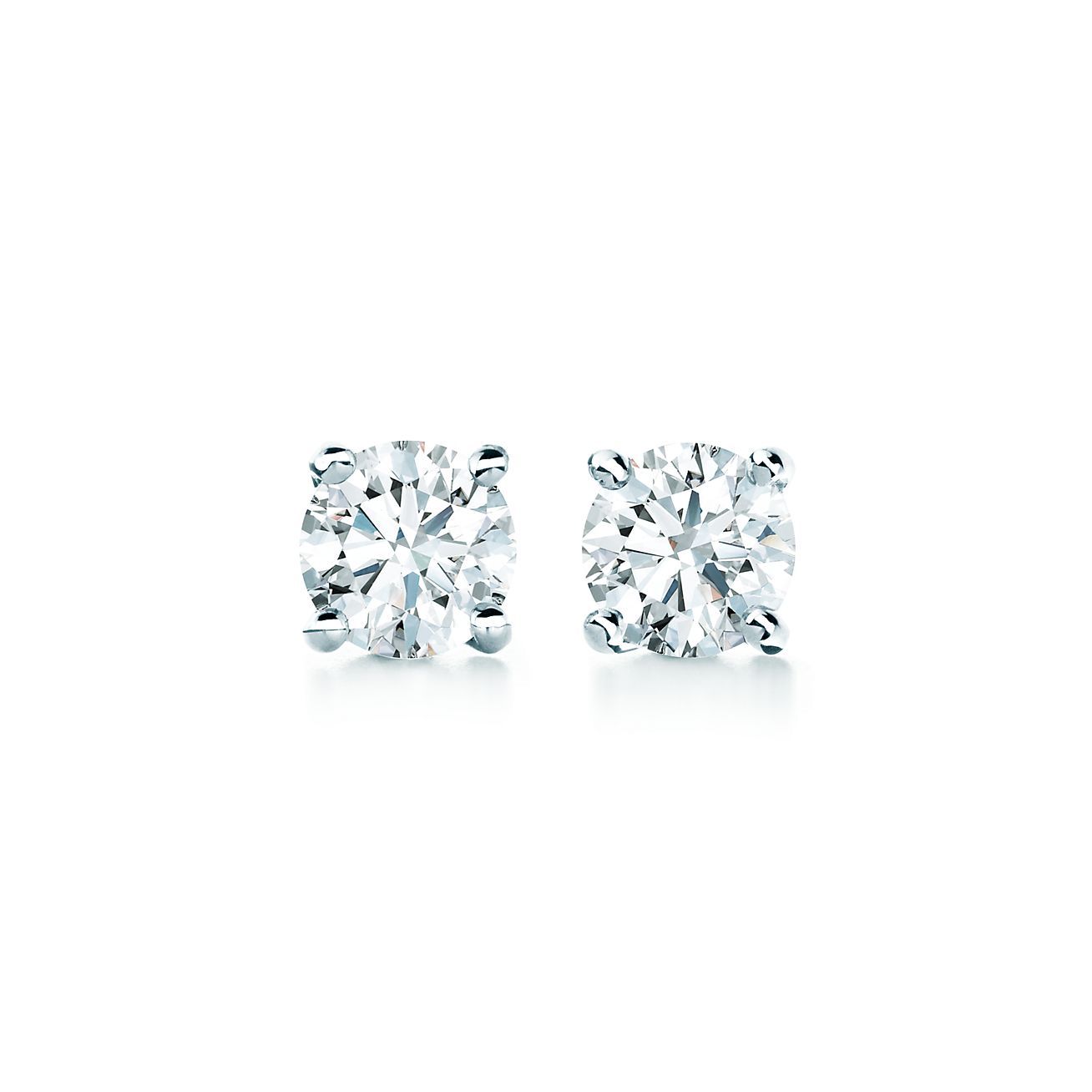 Diamond Earrings in Platinum | Tiffany & Co. | Tiffany & Co. (UK)