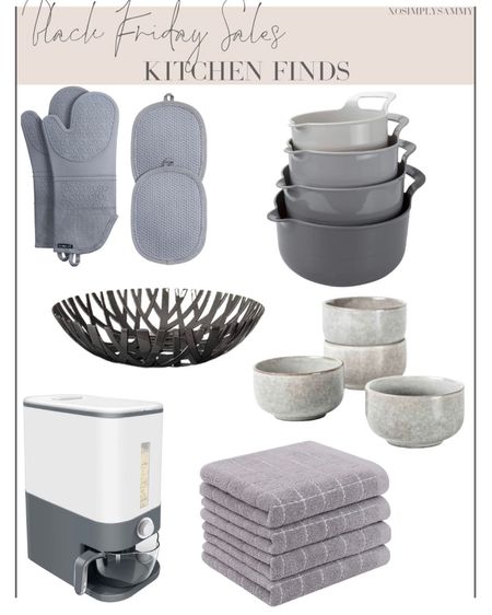 Black Friday deals , Black Friday sales , cyber sales , kitchen essentials , kitchen gadgets , grey kitchen decor , mixing bowls set , grey fruit bowl , rice container , gift guides , gift for mom , gift for her 

#LTKCyberweek #LTKGiftGuide #LTKhome