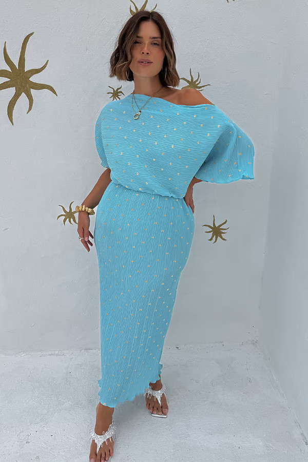 Turquoise Tilly Dress | Never Fully Dressed (UK & IE)