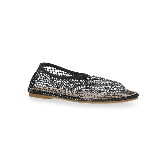 Madden NYC Women's Studded Mesh Flat Shoes | Walmart (US)