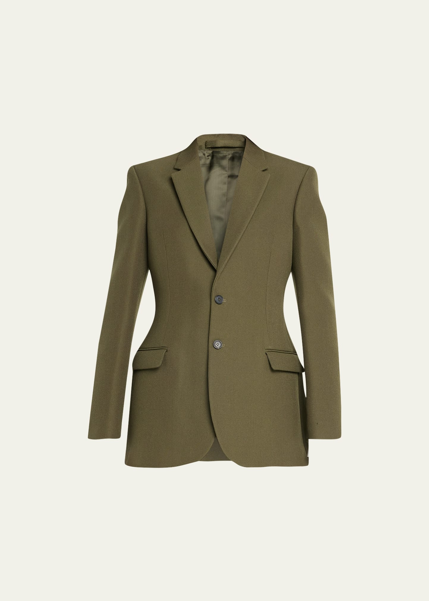 WARDROBE.NYC Contour Wool Blazer | Bergdorf Goodman