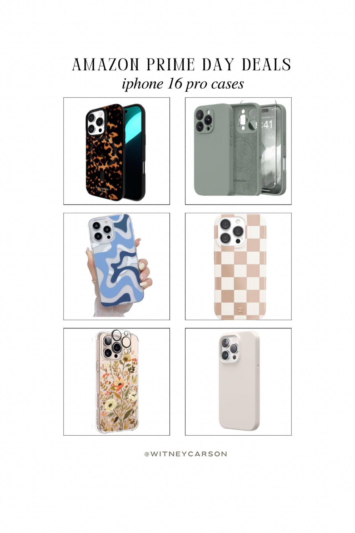 Cute iphone 16 pro cases on sale for amazon prime day deals! 

amazon electronics | iphone cases | fall sale 

#LTKVideo #LTKxPrimeDay #LTKSaleAlert