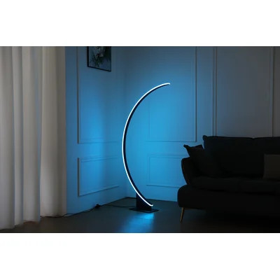 56" LED Arched Floor Lamp | Wayfair North America