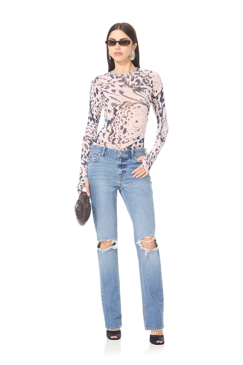 Kaylee Top - Ink Wing | ShopAFRM