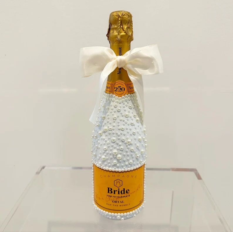 Pearl champagne bottle | Etsy (US)