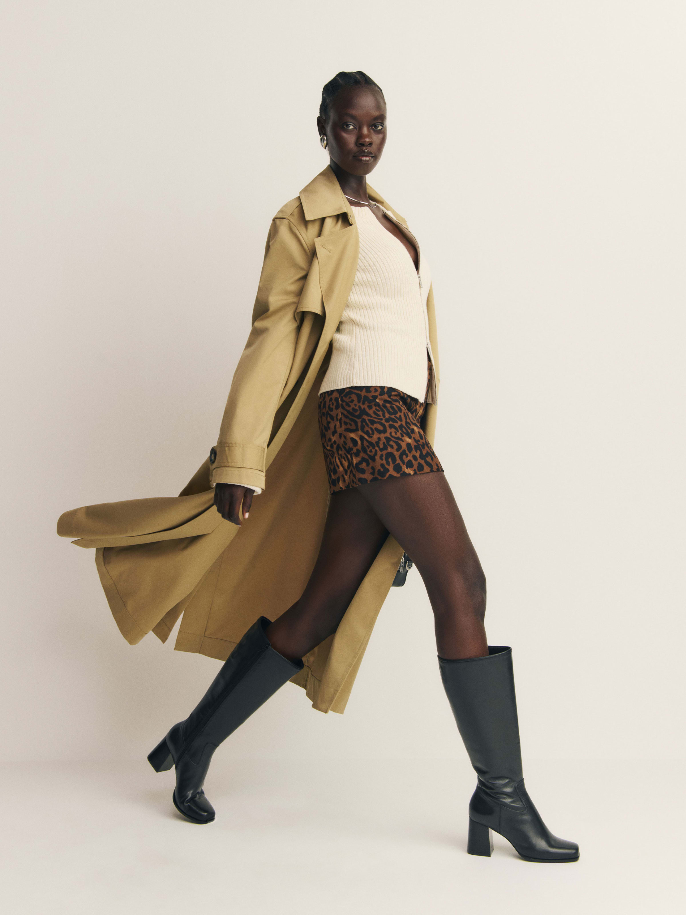 Frederique Knee High Boot | Reformation (Global)