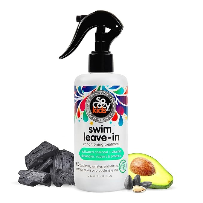 SoCozy Swim Leave In Conditioner Spray & Treatment for Kids Hair (8 Fl Oz) Protects & Repairs Poo... | Amazon (US)