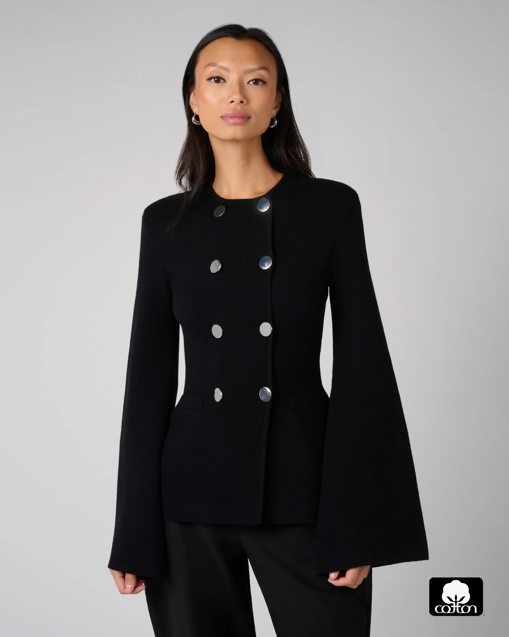 Cinched Waist Peplum Sweater | We Wore What