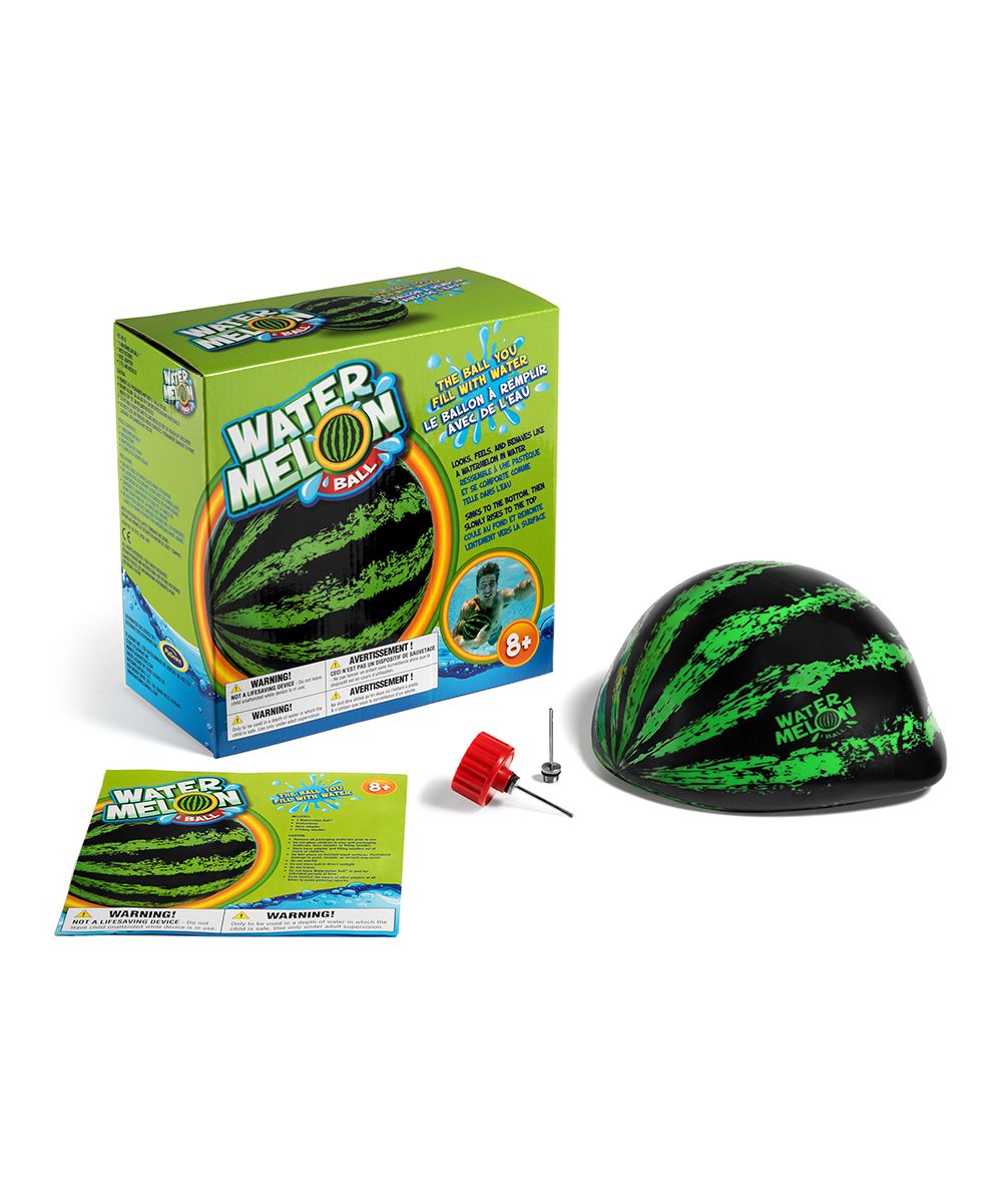 Watermelon Ball Inflatable Pool Equipment Green - Watermelon Ball | Zulily