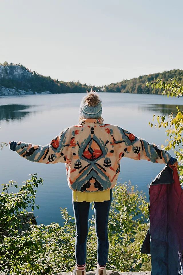 Free People Movement Hit The Slopes Fleece Jacket | Anthropologie (US)