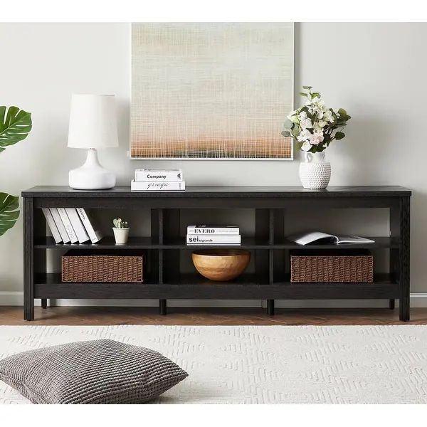Black TV Stand for 75/85/100 Inch TV, Television Stand & End Table Set - 70 Inch - Black | Bed Bath & Beyond