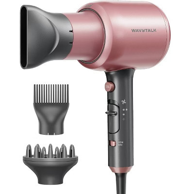 Wavytalk Blown Away Ionic Hair Dryer, 1875W Fast Drying Blow Dryer, 3 Attachments for All Hair Types, Model 5967 | Target